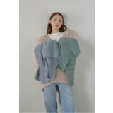 fluffy vneck knit | BONJOUR SAGAN | 詳細画像1 