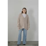 fluffy vneck knit | BONJOUR SAGAN | 詳細画像11 