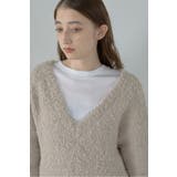 fluffy vneck knit | BONJOUR SAGAN | 詳細画像12 