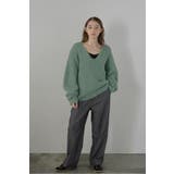 fluffy vneck knit | BONJOUR SAGAN | 詳細画像31 