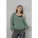 fluffy vneck knit | BONJOUR SAGAN | 詳細画像32 