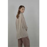 satin oversize shirt | BONJOUR SAGAN | 詳細画像11 