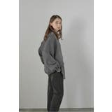 satin oversize shirt | BONJOUR SAGAN | 詳細画像23 