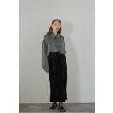 satin oversize shirt | BONJOUR SAGAN | 詳細画像26 