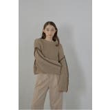 MOCHA | bicolor wide sleeve | BONJOUR SAGAN