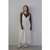 velour lace camisole | BONJOUR SAGAN | 詳細画像1 