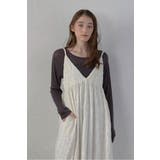 velour lace camisole | BONJOUR SAGAN | 詳細画像5 