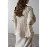 アルパカタッチボートネックローゲージニット 88-004442 | BONJOUR SAGAN | 詳細画像2