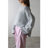 アルパカタッチボートネックローゲージニット 88-004442 | BONJOUR SAGAN | 詳細画像9