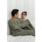 上質快眠ワッフルルームウェアセットアップ 88 004449 | BONJOUR SAGAN | 詳細画像8 