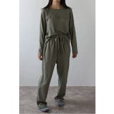 上質快眠ワッフルルームウェアセットアップ 88 004449 | BONJOUR SAGAN | 詳細画像16 