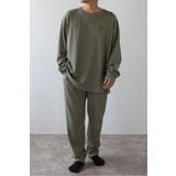 上質快眠ワッフルルームウェアセットアップ 88 004449 | BONJOUR SAGAN | 詳細画像20 