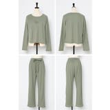 上質快眠ワッフルルームウェアセットアップ 88 004449 | BONJOUR SAGAN | 詳細画像35 