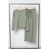 上質快眠ワッフルルームウェアセットアップ 88 004449 | BONJOUR SAGAN | 詳細画像37 