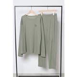 上質快眠ワッフルルームウェアセットアップ 88 004449 | BONJOUR SAGAN | 詳細画像40 