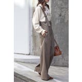 チェック柄ハイウエストサロペット 88-004451 | BONJOUR SAGAN | 詳細画像1 