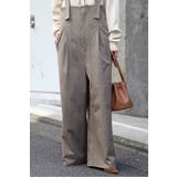 チェック柄ハイウエストサロペット 88-004451 | BONJOUR SAGAN | 詳細画像7 