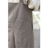 チェック柄ハイウエストサロペット 88-004451 | BONJOUR SAGAN | 詳細画像15 