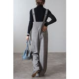 チェック柄ハイウエストサロペット 88-004451 | BONJOUR SAGAN | 詳細画像17 