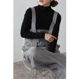 チェック柄ハイウエストサロペット 88-004451 | BONJOUR SAGAN | 詳細画像21 