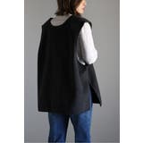 前後2WAYフェイクウール配色ベスト 88-004452 | BONJOUR SAGAN | 詳細画像31 