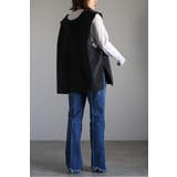 前後2WAYフェイクウール配色ベスト 88-004452 | BONJOUR SAGAN | 詳細画像34 