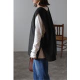 前後2WAYフェイクウール配色ベスト 88-004452 | BONJOUR SAGAN | 詳細画像36 