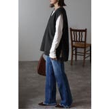 前後2WAYフェイクウール配色ベスト 88-004452 | BONJOUR SAGAN | 詳細画像39 