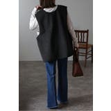 前後2WAYフェイクウール配色ベスト 88-004452 | BONJOUR SAGAN | 詳細画像40 