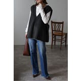 前後2WAYフェイクウール配色ベスト 88-004452 | BONJOUR SAGAN | 詳細画像41 