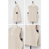 前後2WAYフェイクウール配色ベスト 88-004452 | BONJOUR SAGAN | 詳細画像43 