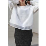 シアーレイヤードスウェット 88-004456 | BONJOUR SAGAN | 詳細画像30