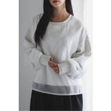 シアーレイヤードスウェット 88-004456 | BONJOUR SAGAN | 詳細画像6