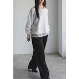 シアーレイヤードスウェット 88-004456 | BONJOUR SAGAN | 詳細画像12