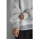 シアーレイヤードスウェット 88-004456 | BONJOUR SAGAN | 詳細画像14