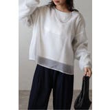 シアーレイヤードスウェット 88-004456 | BONJOUR SAGAN | 詳細画像18