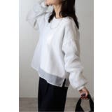 シアーレイヤードスウェット 88-004456 | BONJOUR SAGAN | 詳細画像2