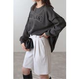 サガラ刺繍アウトステッチカレッジロゴスウェット 88-004457 | BONJOUR SAGAN | 詳細画像32 