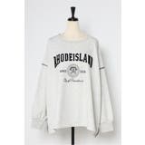 サガラ刺繍アウトステッチカレッジロゴスウェット 88-004457 | BONJOUR SAGAN | 詳細画像46 