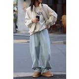 GENIALフロッキーロゴスウェット 88-004462 | BONJOUR SAGAN | 詳細画像3 