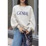 GENIALフロッキーロゴスウェット 88-004462 | BONJOUR SAGAN | 詳細画像7 