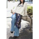 GENIALフロッキーロゴスウェット 88-004462 | BONJOUR SAGAN | 詳細画像14 