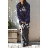 GENIALフロッキーロゴスウェット 88-004462 | BONJOUR SAGAN | 詳細画像17 