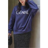 GENIALフロッキーロゴスウェット 88-004462 | BONJOUR SAGAN | 詳細画像20 