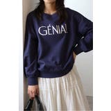 GENIALフロッキーロゴスウェット 88-004462 | BONJOUR SAGAN | 詳細画像23 