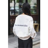 前後刺繍スウェット 88-004463 | BONJOUR SAGAN | 詳細画像4 