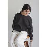 前後刺繍スウェット 88-004463 | BONJOUR SAGAN | 詳細画像12 