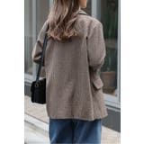 ガンクラブチェックオーバーサイズダブルジャケット 88-004491 | BONJOUR SAGAN | 詳細画像2 