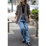 ガンクラブチェックオーバーサイズダブルジャケット 88-004491 | BONJOUR SAGAN | 詳細画像8 