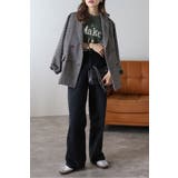 ガンクラブチェックオーバーサイズダブルジャケット 88-004491 | BONJOUR SAGAN | 詳細画像17 